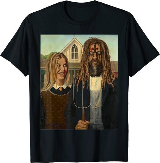 Rob and his wife Zombie Halloween Costume Funny T-Shirt