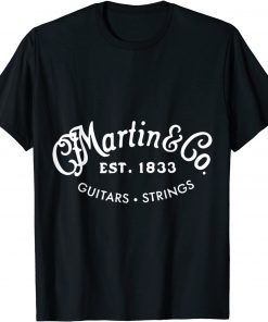 Martin Guitars Logo Merchandise Funny T-Shirt