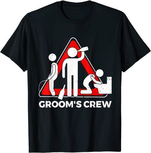 Classic Groom's Crew T Shirt Groom Groomsmen Bachelor Party T-Shirt