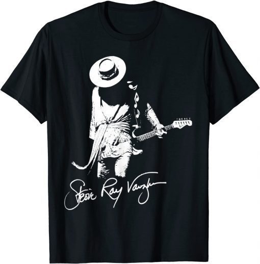 Retro Stevie quotes Ray awesome outfits Vaughan Arts T-Shirt