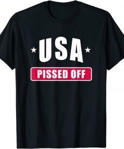 Funny I Identify As A Pissed Off American Anti Biden Impeach 46 T-Shirt