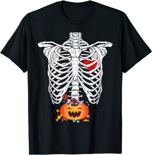 Halloween Dabbing Skeleton Witch And Monsters Zombier Boys Unisex T-Shirt