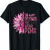 Sunflower In October We Wear Pink Women Breast Cancer Day T-Shirt