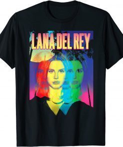 Vintage Lana Del Design Arts Rey American Singer Songwriters T-Shirt