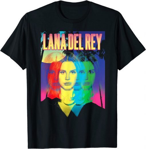 Vintage Lana Del Design Arts Rey American Singer Songwriters T-Shirt