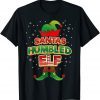 2021 Humbled Elf X-Mas Matching Pajama Party Family T-Shirt