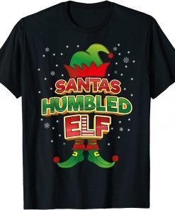 2021 Humbled Elf X-Mas Matching Pajama Party Family T-Shirt