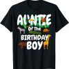 Auntie Of The Birthday Boy Jungle Animals T-Shirt
