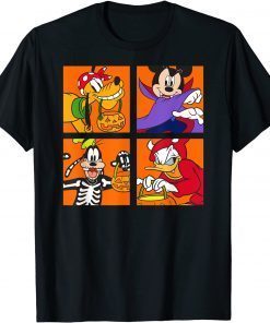 Disney Mickey Mouse and Friends Surprise Halloween Funny T-Shirt