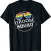 T-Shirt Gay Groom Squad Team Group Matching Wedding Bachelor Party