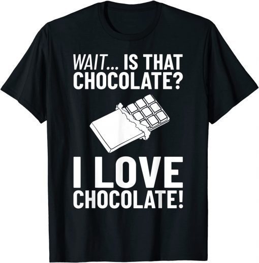 Funny Chocolate Candy Bar Choco Dark Keto Classic T-Shirt