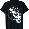T-Shirt Bernese Mountain Dog Face Vintage Puppy Dog Lover