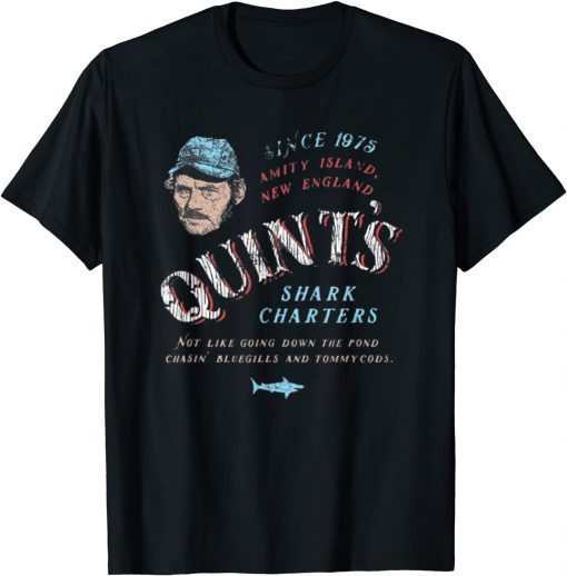 Quints Shark Charter T-Shirt