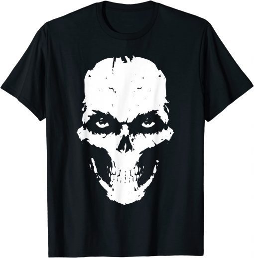 Skull Spooky Halloween 2021 Scary Women T-Shirt