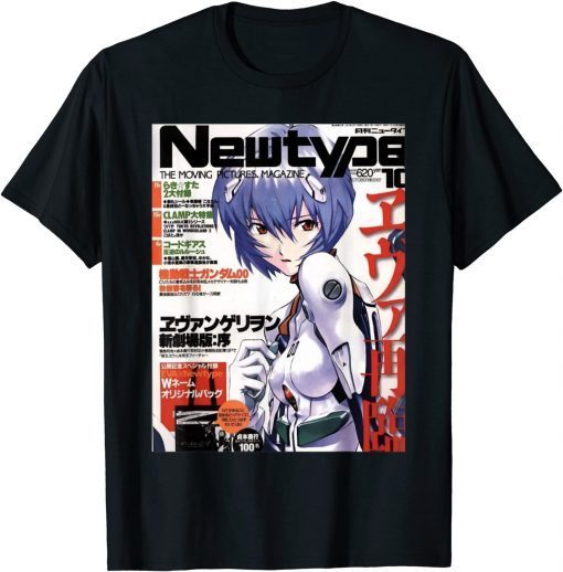 Retro Ayanami Rei Vaporwave Anime Manga Character For Fans Unisex T-Shirt