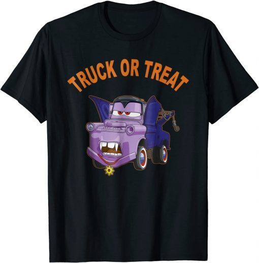 2021 Disney Pixar Cars 2 Mater Vampire Halloween Graphic Tee Shirt