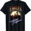 Vintage EAGLES Hotels Art Californias Band Music Legend Shirt T-Shirt