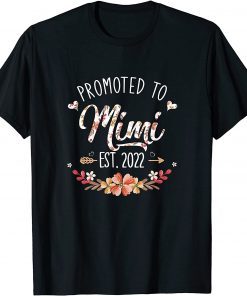 Promoted To Mawmaw Est 2022 Mothers Day New Mawmaw T-Shirt