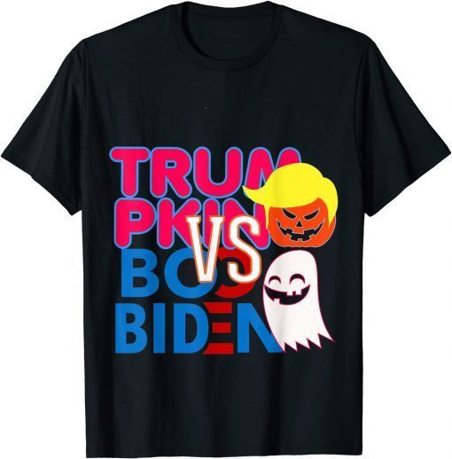 Unisex trumpkin vs boo Biden new Halloween design 2020 Funny T-Shirt
