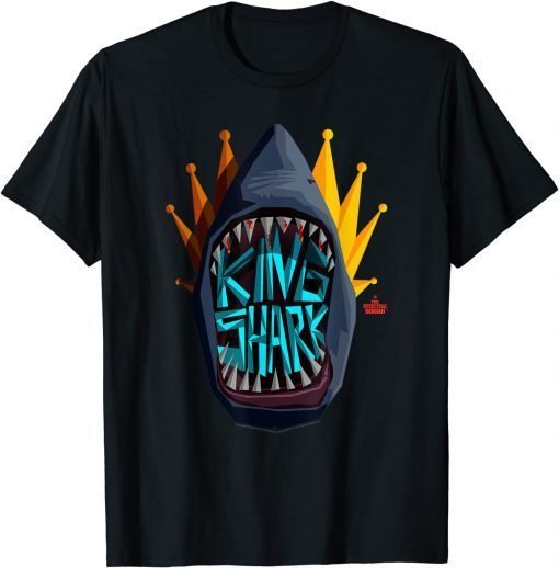 The Suicide Squad Big King Shark Logo T-Shirt
