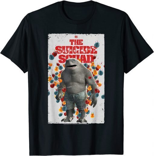 Classic The Suicide Squad King Shark Poster T-Shirt