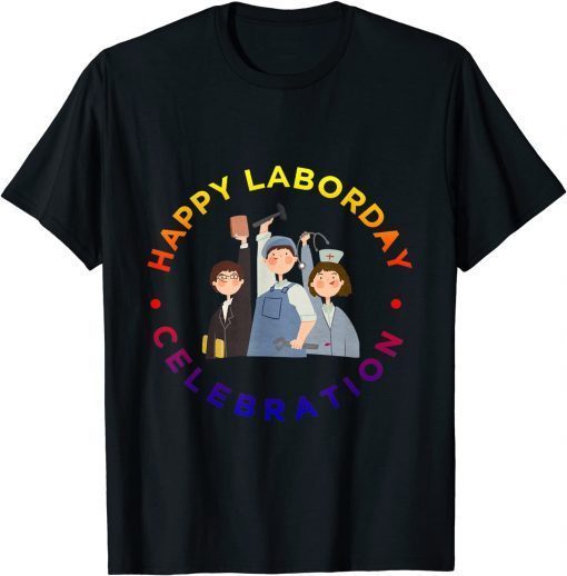 Classic Labor Day Holiday Deign by RonRoyal T-Shirt