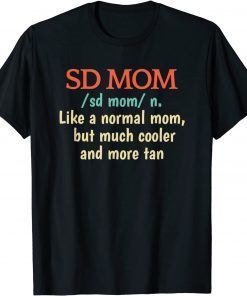 Classic San Diego Mom Definition Matching Parents T-Shirt