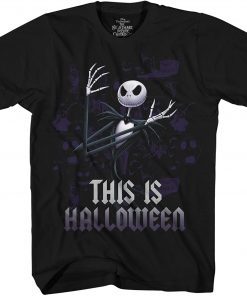 2021 Disney Nightmare Before Christmas Jack This is Halloween T-Shirt