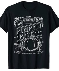 Funny Disney Cinderella Halloween Pumpkin Patch Graphic T-Shirt