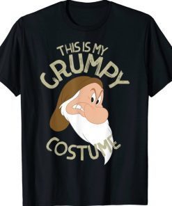 Funny Disney Snow White This Is My Grumpy Costume Halloween T-Shirt