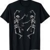 Official Dance of Death Macabre Skeleton Tshirt Skull Halloween 2018 T-Shirt