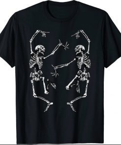 Official Dance of Death Macabre Skeleton Tshirt Skull Halloween 2018 T-Shirt