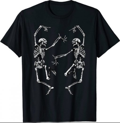 Official Dance of Death Macabre Skeleton Tshirt Skull Halloween 2018 T-Shirt