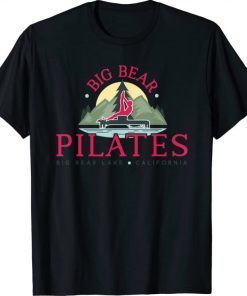 Big Bear Pilates cute, fun, mountains, nature Unisex T-Shirt