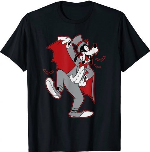 2021 Disney Goofy in Dracula Costume Halloween T-Shirt