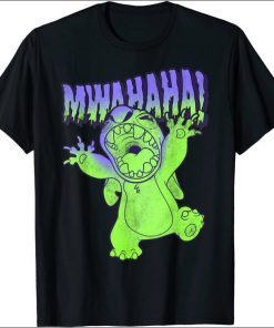 Official Disney Lilo & Stitch Halloween Stitch Mwahaha T-Shirt