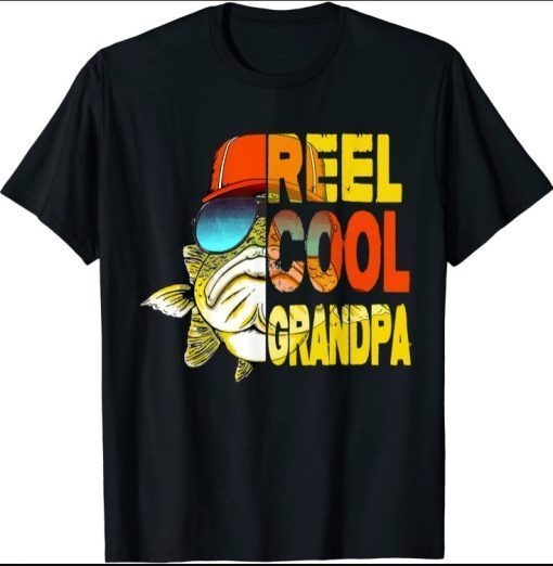 Grandpa Fishing Cool Shirt T-Shirt