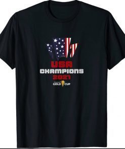 Tee Shirt USA Champions 2021 Gold Cup Concacaf