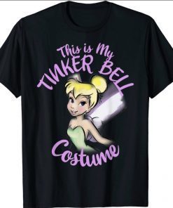 Funny Disney Peter Pan This Is My Tinker Bell Costume Halloween T-Shirt