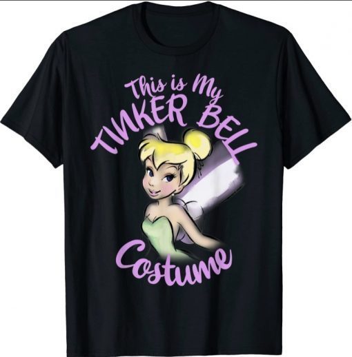 Funny Disney Peter Pan This Is My Tinker Bell Costume Halloween T-Shirt