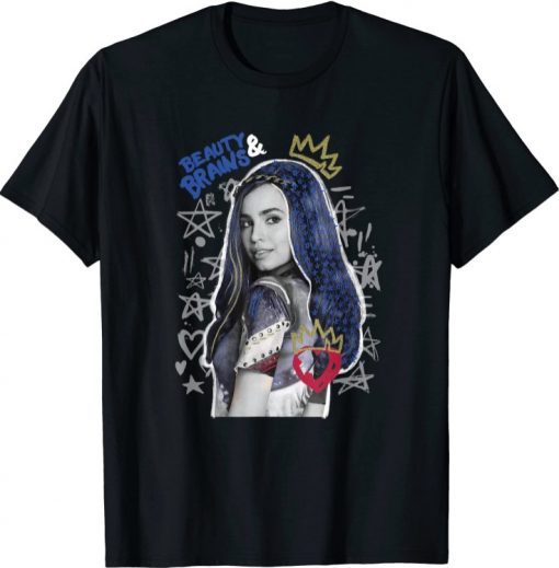 Official Disney Descendants 2 Evie Collage T-Shirt