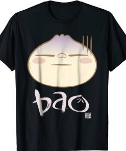 Funny Disney Pixar Bao Dumpling Face Graphic T-Shirt