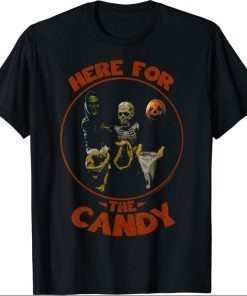 Halloween 3 Silver Shamrock Masks Here For The Candy Official T-Shirt