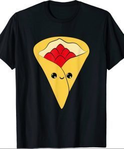 pancake crepe cute adorable kawaii pretty smile sweet tasty T-Shirt