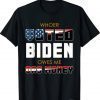 Whoever Voted Biden Owes Me Gas Money For Mens Womens Shirt T-Shirt