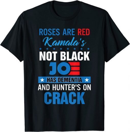 Biden roses are red kamalas not black joe Unisex T-Shirt