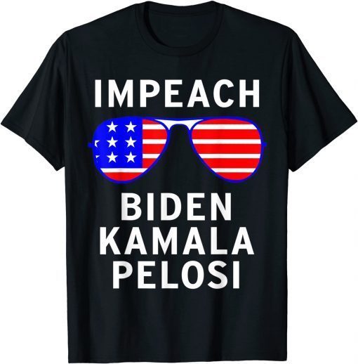 Impeach Biden Kamala Pelosi Impeach 86 46 Biden Impeachment T-Shirt