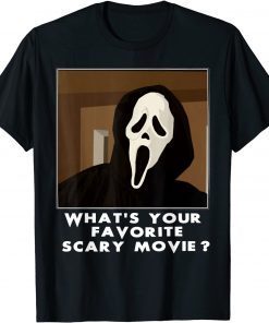 2021 Vintage Scream Ghostface What's Your Favorite T-Shirt