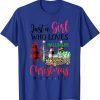 T-Shirt Christmas 2021 Just A Girl Who Love Hallmarks Chrismas Movie