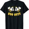 Halloween Boo Bees Ghost Matching Couples Family Funny T-Shirt